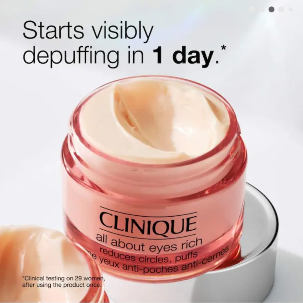 ⬇️🇺🇸🆕NWOB CLINIQUE |FULL| Everyday moisture & brighten All About Eyes Cream* - Picture 5 of 11